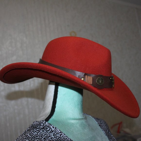 Brand New Red Berry Western Hat main image 4